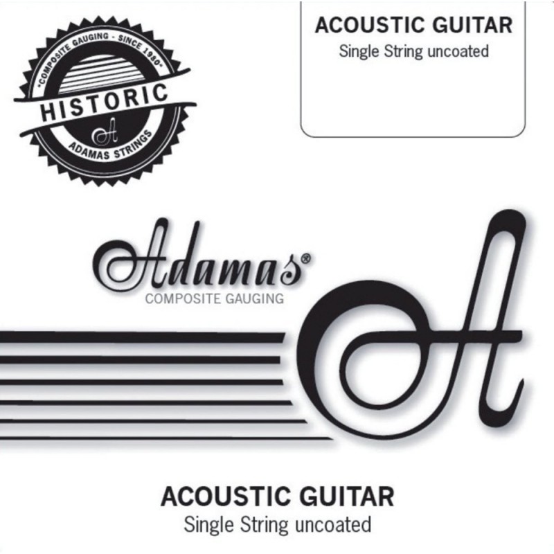 Adamas 7166357 Gitara akustyczna struny Pojedyncze struny stalowe